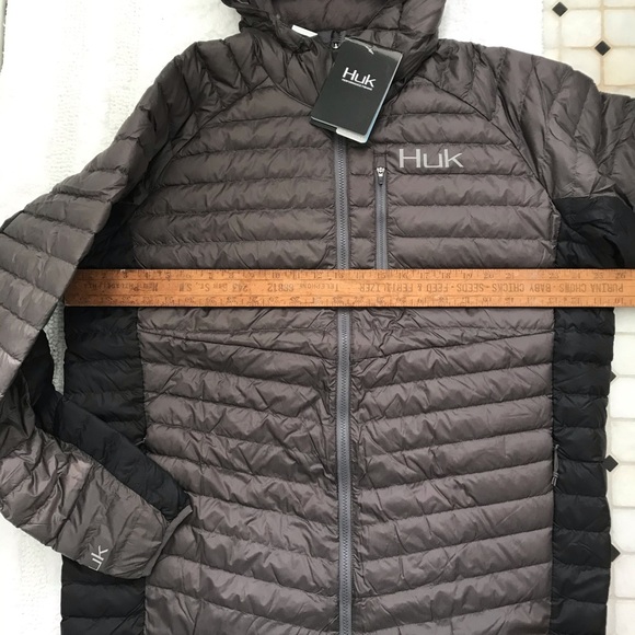 huk double down jacket